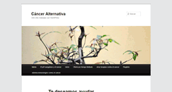 Desktop Screenshot of canceralternativa.com